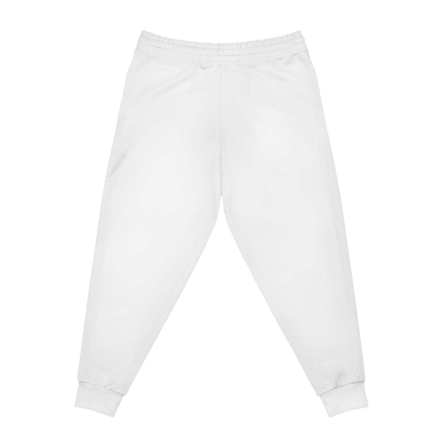 'ELEVATE' Athletic Joggers - Stylish White Sweatpants