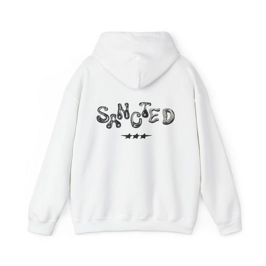 'SANCTED' BLACK Version Hoodie - Unisex & Winter Stylish