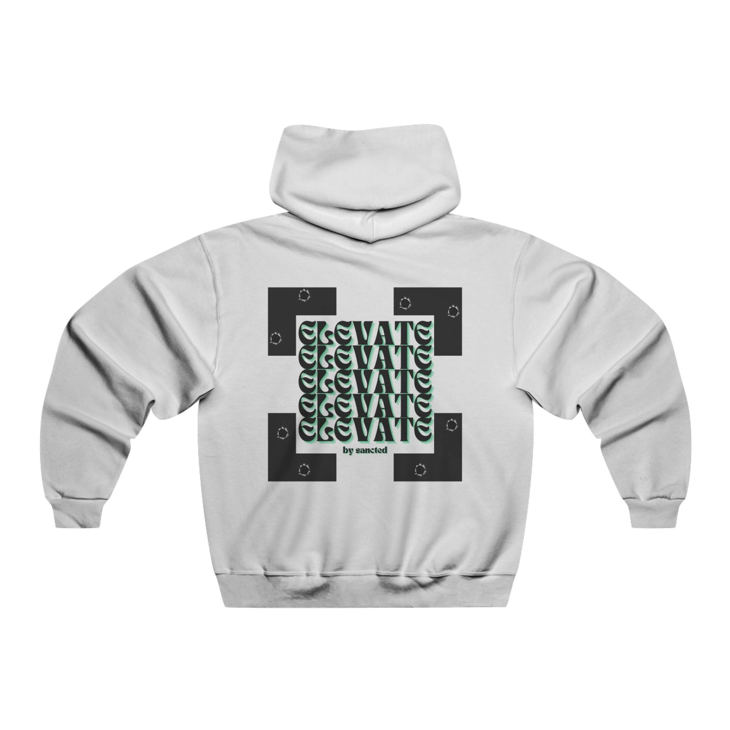 'ELEVATE' Hoodie by Sancted – Unisex, Hypnotic Streetwear