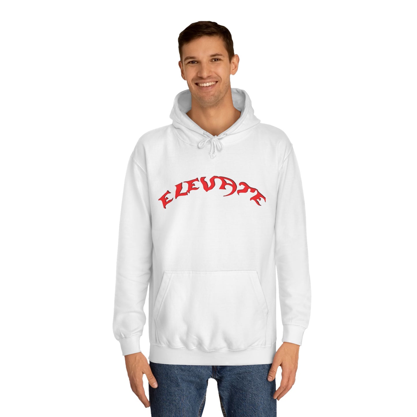 'ELEVATE' Hoodie Design - Unisex, Streetwear Style