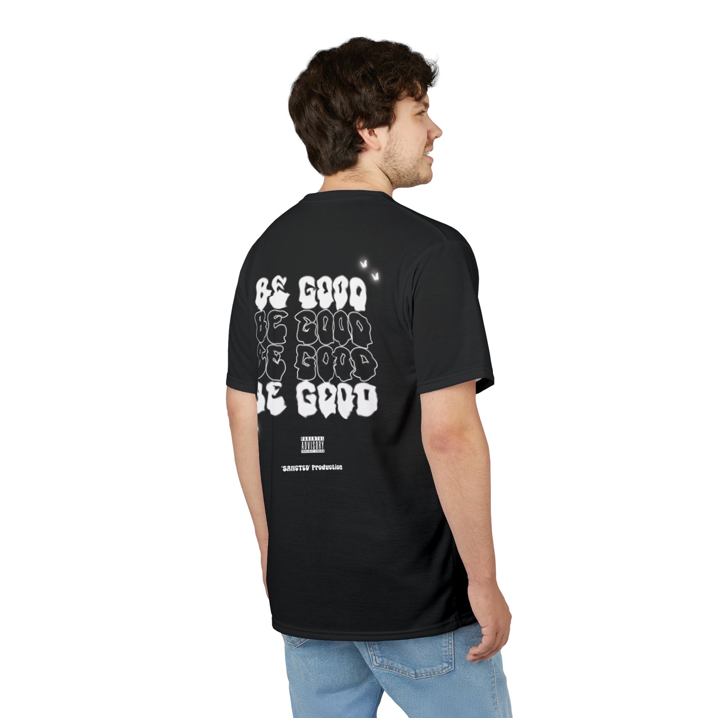 'BE GOOD' Cut & Sew Tee - Unisex, Streetwear Style