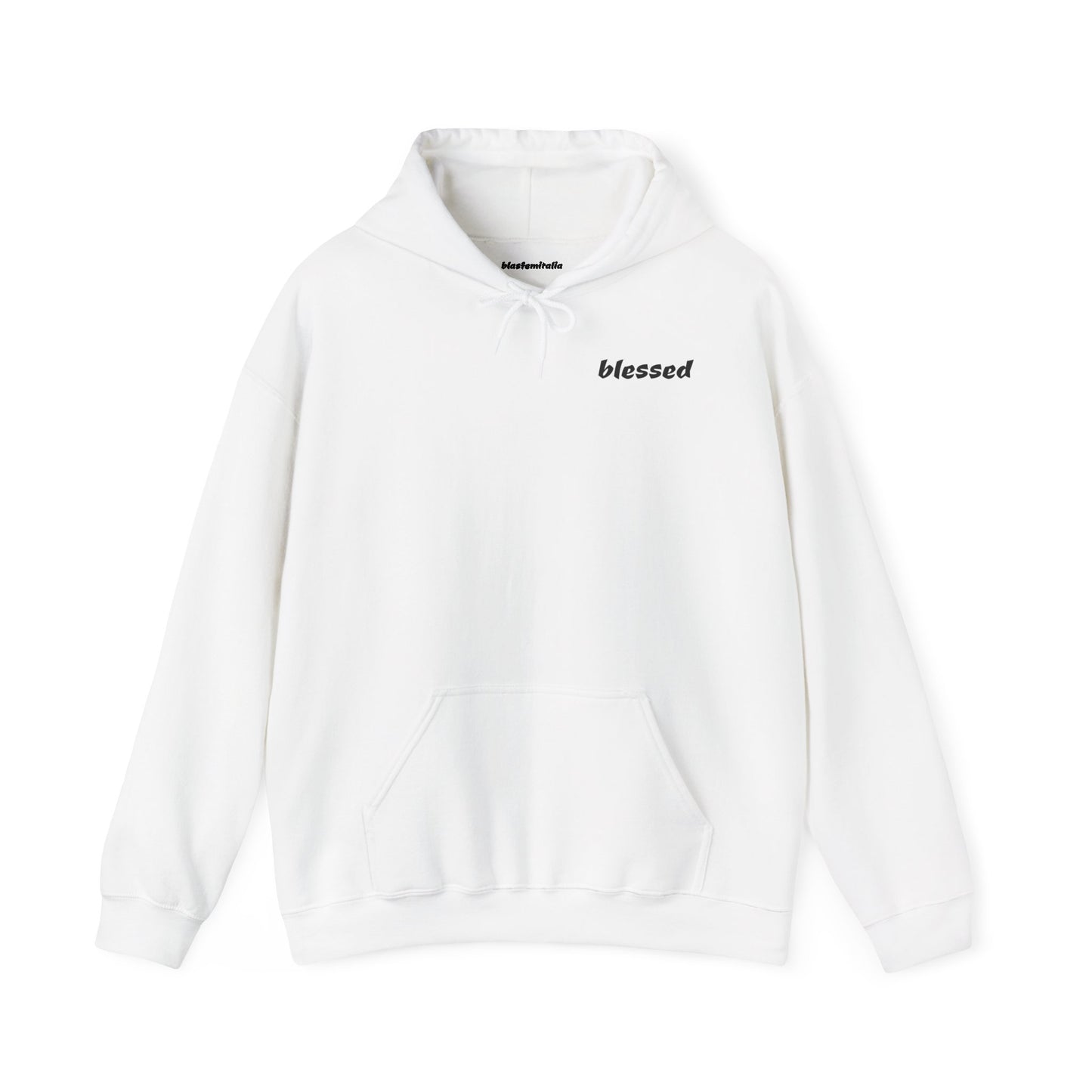 'SANCTED' BLESSED Hoodie Design - Cozy Spiritual Style