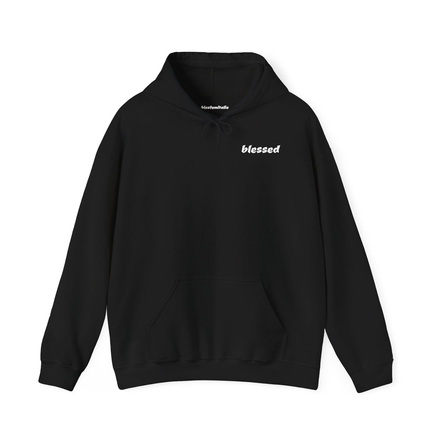 'SANCTED' BLESSED Hoodie Design - Cozy Spiritual Style