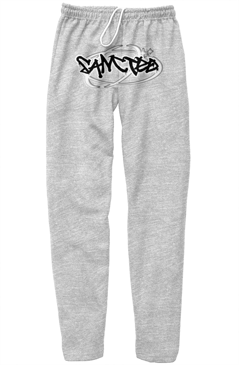 'SANCTED' Men's Tracksuit Pants – Modern Streetwear Comfort