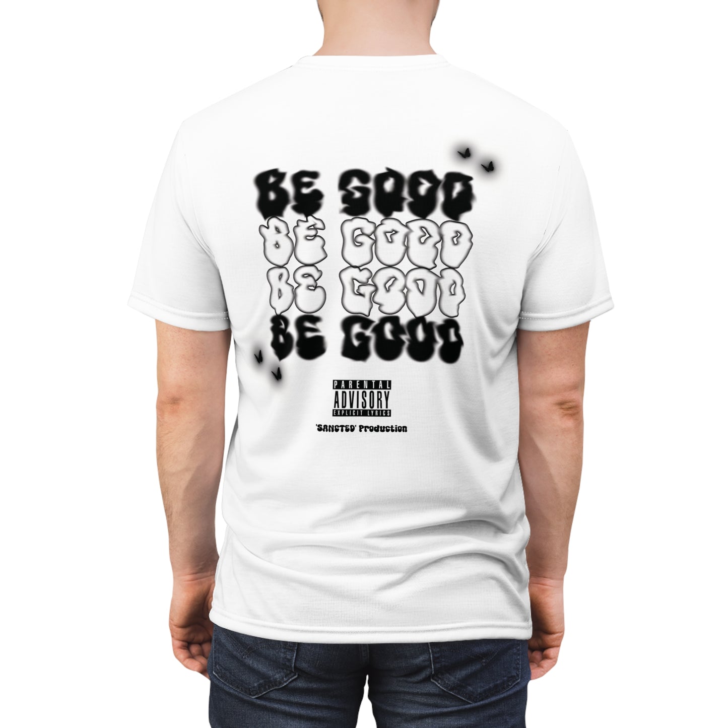 'BE GOOD' Cut & Sew Tee - Unisex, Streetwear Style