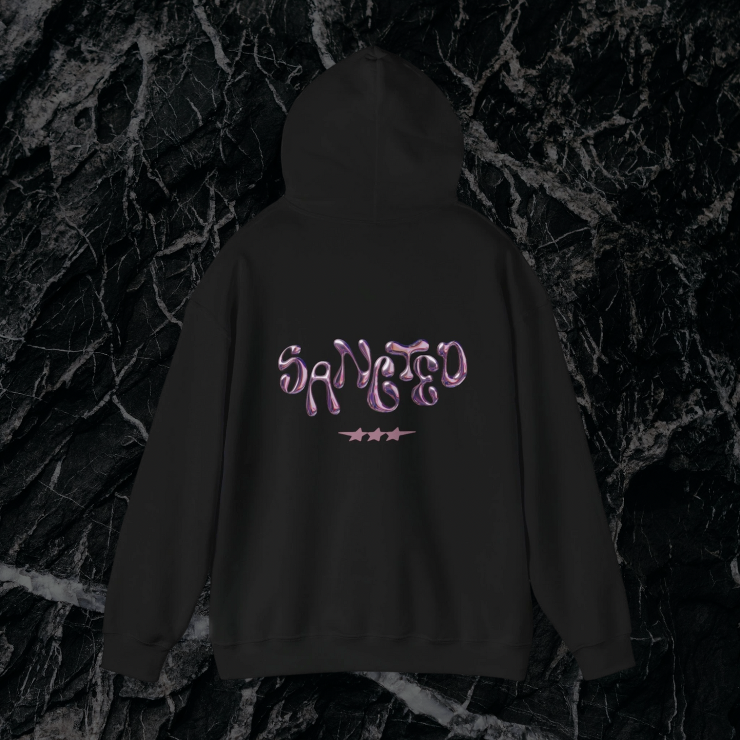 'SANCTED' PINK Version Hoodie - Unisex Style