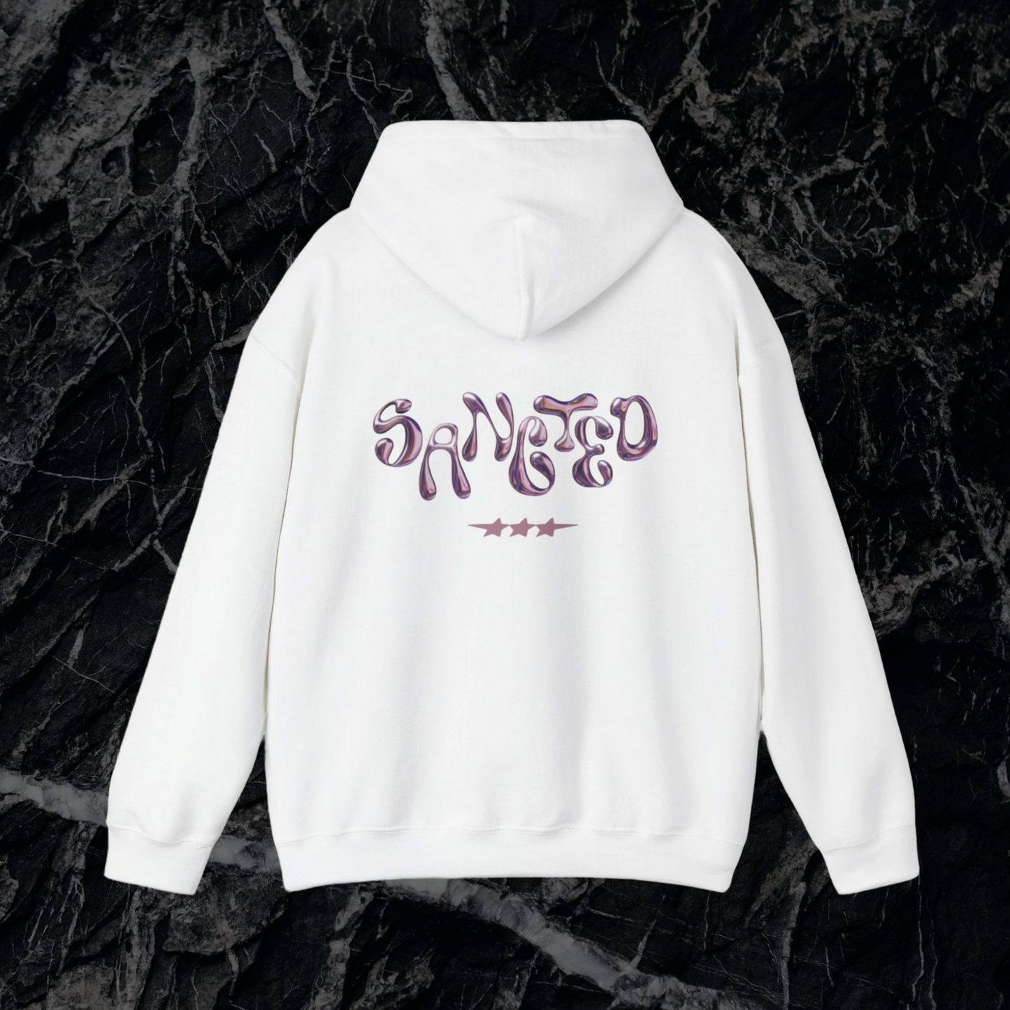 'SANCTED' PINK Version Hoodie - Unisex Style