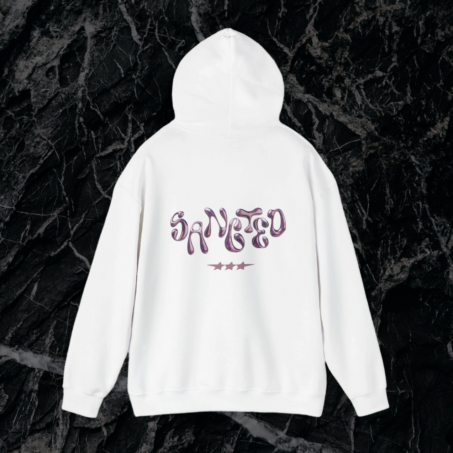 'SANCTED' PINK Version Hoodie - Unisex Style